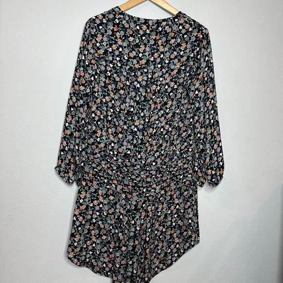 Veronica Beard August Floral Print Silk Boho Dress size 6 women’s - Picture 5 of 7